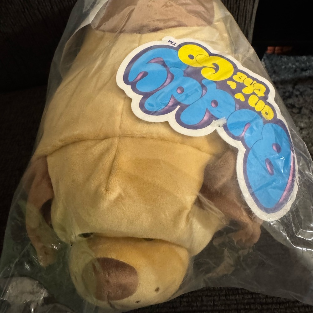 Buddy on the Go - pillow pet stuffed animal